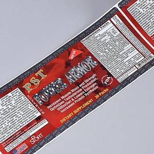 PET Film Sticker Waterproof Label