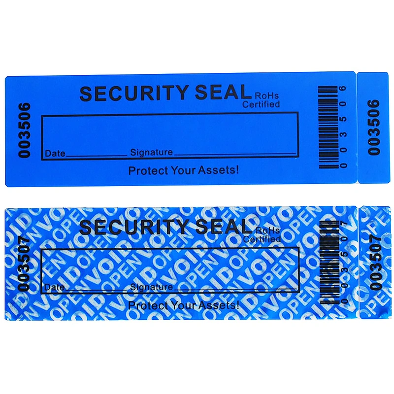 Custom Tamper Evident Seal Sticker