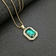 collar de oro 18k
