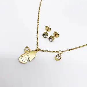 conjunto de joyas personalizadas