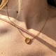 gold necklace design