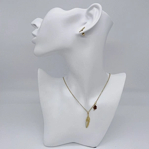 En Stock collar arete conjunto de joyas