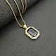 collar de oro 18k