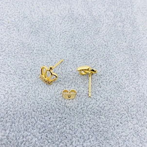 Pendientes tachuelas lisos