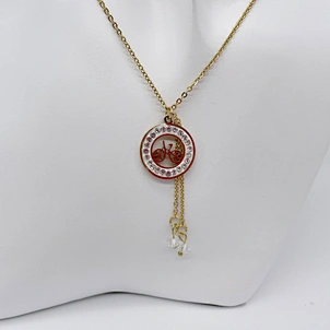 italian jewelry set 18k gold plated