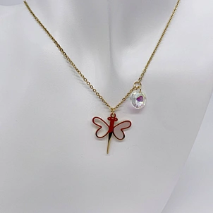 Traje de joyería para niñas collar pendiente conjunto
