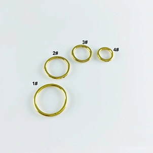 gold hoop earrings
