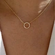 gold necklace design