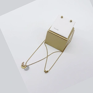 conjunto de joyas de acero inoxidable