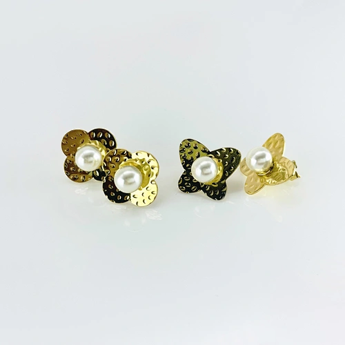 18k gold plated earrings