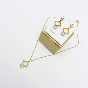 stainless steel jewelry set