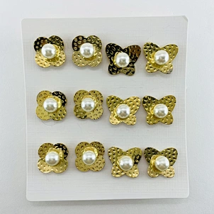 18k gold plated earrings