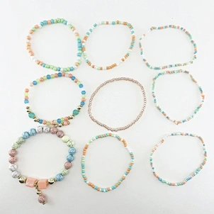 pulseras de cuentas joyas