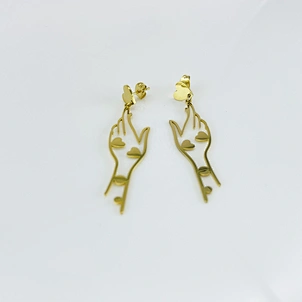 long earrings