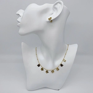High quality fashion necklace earrings set