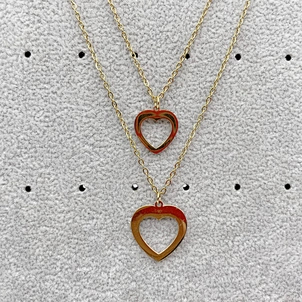 Juego de aretes de eslabones de cadena