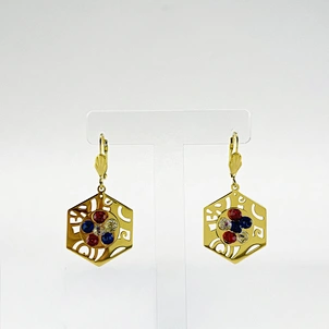 pendientes de oro 18k