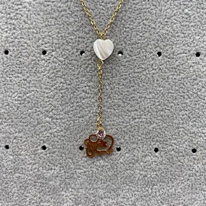 Cojín Collar Aretes set de joyas