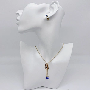 New Fashion Bridal Necklace Earrings  Set