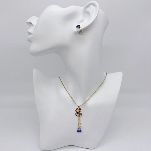 New Fashion Bridal Necklace Earrings  Set
