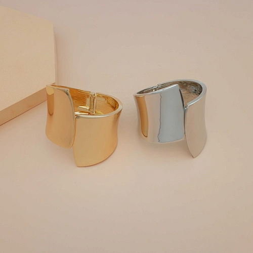 Pulsera de oro de plata de joyería de mujer