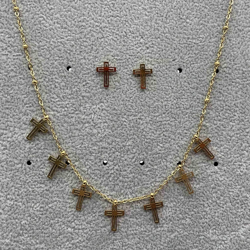 Necklace Earrings Jewelry Sets