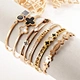 pulsera de trébol de 4 hojas