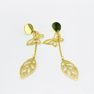 pendientes de oro 18k