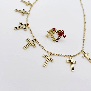 Necklace Earrings Jewelry Sets