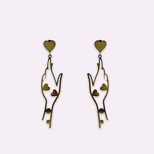 pendientes de oro 18k