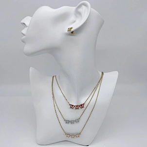 Fine jewelry Necklace Jewelry earring Set