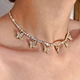 white gold necklace