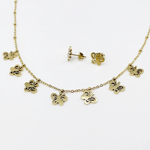 High quality fashion necklace earrings set
