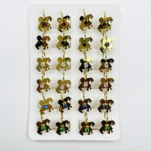 hoop earrings