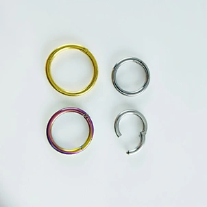 pendientes de aro de oro