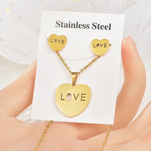 zirconia jewelry set