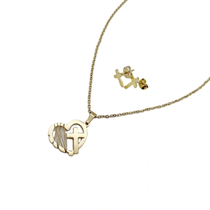 stainless steel jewelry set