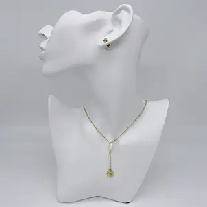 zirconia dubai jewellery set for women