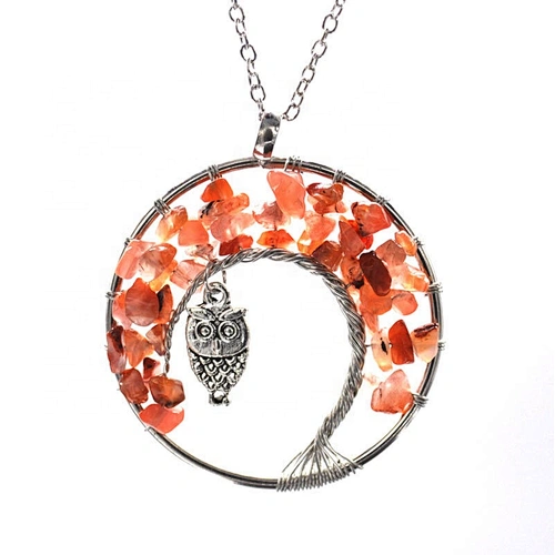 Crystal Necklace Natural Stone Necklace