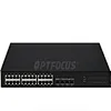 Factory Price Ethernet Switch 24 Ports Gigabit 128Gbps Optical Fiber Switch with 4 10G SFP L2+L3 WEB