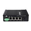 5 Ports poe Industrial Metal Case Ethernet Switch 10/100/1000Mbps Rj45 Signal Strengthen Vlan Network Switch 250 Meters Valid
