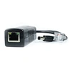 10/100mbps Power Over Ethernet 15w 48v To 5v 2/1.5a Isolated Black Wireless Access Point Poe Splitter Injector