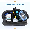 Optical fiber cabl kit FTTH Tool Kit Optical Power Meter Fiber Cleaver FC-6S and Visual Fault Lcator Miller clamp Wire strippers