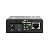 fiber ethernet 10 100M single fiber singlemode 20km conversor de midia wdm OEM ethernet media converter