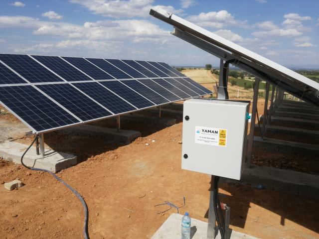 solar irrigation solar vfd application