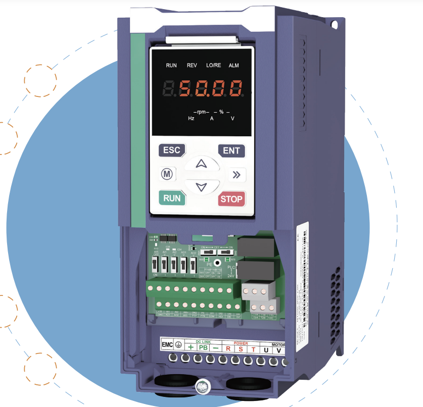 7 DI PMSM inverter VFD530 series
