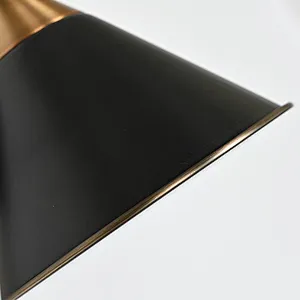 Simple black swing shade sconce wall Lamp