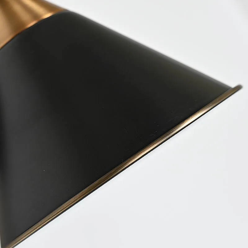 Simple black swing shade sconce wall Lamp