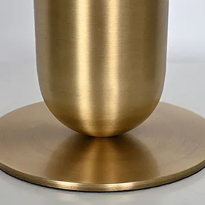 Antique brass mushroom alabaster bedside table lamp for bedroom and dining-table