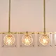 glass crystal pendant light